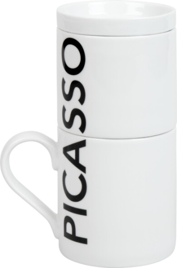 Kaffeemaschine Porzellan - Coffee for one - Picasso - Le Colombe de la Paix 330ml