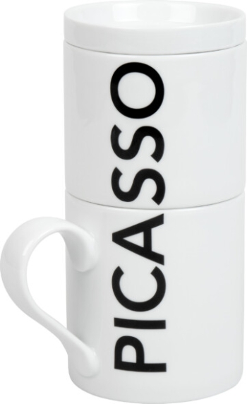 Kaffeemaschine Porzellan - Coffee for one - Picasso - Le Colombe de la Paix 330ml