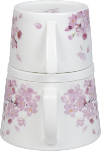 Tea for me -Tea for one Set Kirschblüten (Cherry Blossom)