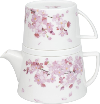Tea for me -Tea for one Set Kirschblüten (Cherry Blossom)