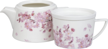 Tea for me -Tea for one Set Kirschblüten (Cherry Blossom)