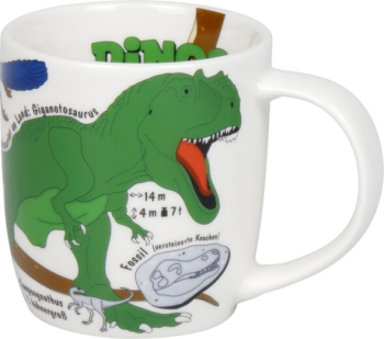 Wissensbecher Porzellan Wissensbecher Kid`s Dinos 230 ml