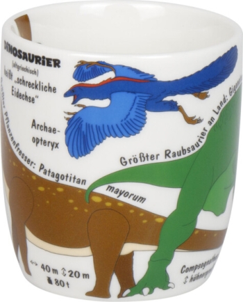 Wissensbecher Porzellan Wissensbecher Kid`s Dinos 230 ml