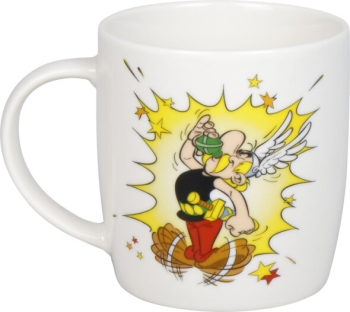 Henkelbecher Porzellan Asterix - Zaubertrank (Obelix) 400 ml