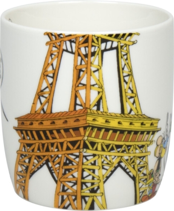 Henkelbecher Porzellan Asterix - Je t'aime Paris 400 ml