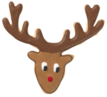 Ausstecher Hirschgeweih Edelstahl 8,5 cm