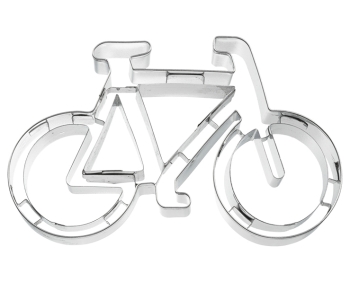 XXL Ausstecher Fahrrad Rad  Edelstahl 11cm