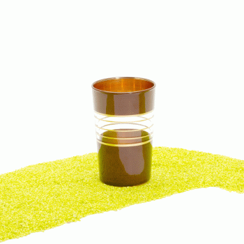 3er Set Teeglas Jayne 120 ml in 3 verschiedenen Farben