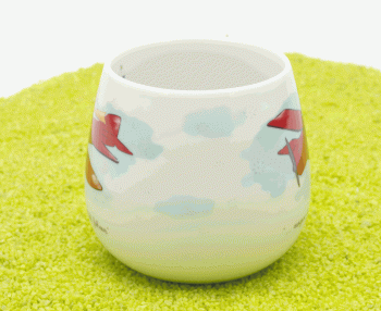 Kuschelbecher Porzellan Der Kleine Prinz Flugzeug 420ml