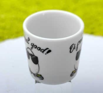 Eierbecher aus Porzellan Feel (Ei feel good)