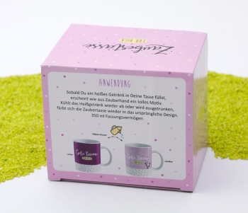 Zaubertasse Porzellan Gute Laune 350 ml