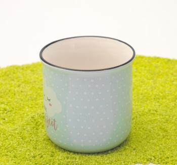 Becher Porzellan "Lieblingsbecher für Dich" Auszeit 350 ml