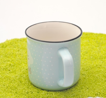 Becher Porzellan "Lieblingsbecher für Dich" Auszeit 350 ml