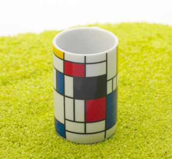 Mini Espresso Porzellan Hommage to Mondrian - Small Fragments 90ml