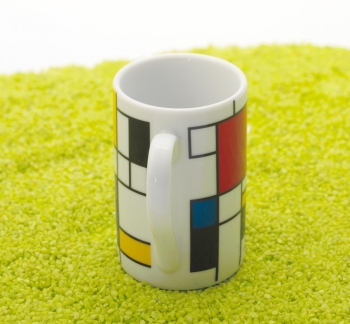 Mini Espresso Porzellan Hommage to Mondrian - Small Fragments 90ml