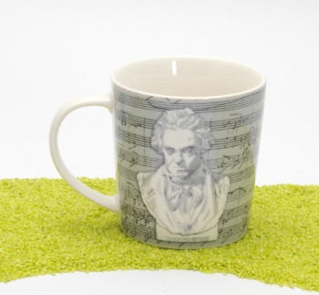 Henkelbecher Porzellan Trend Mug Beethoven 350ml