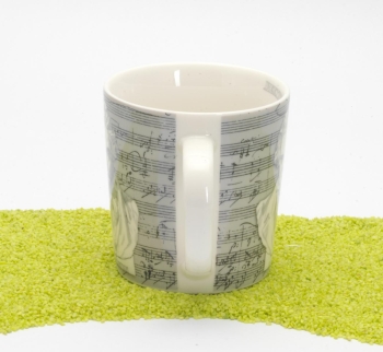 Henkelbecher Porzellan Trend Mug Beethoven 350ml