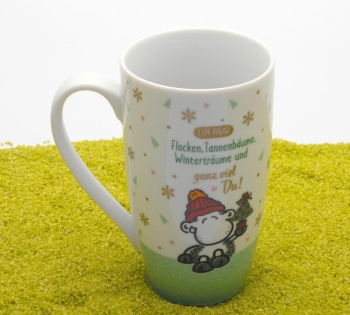 XL Tasse Porzellan ...und Ganz viel Du 400ml