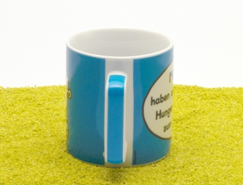 Tasse Porzellan Wortheld Männer 450 ml