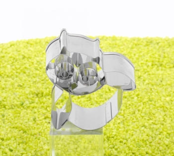 Ausstecher Eule Petie Edelstahl 5cm