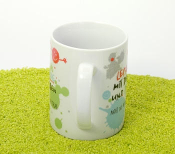 XL Tasse Porzellan Freude 600 ml