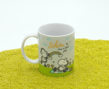 Zaubertasse Porzellan Schön, dass es Dich gibt 350 ml