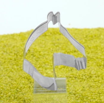 Ausstecher Pferdekopf Edelstahl 7cm