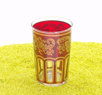 6er Set Teeglas Hassieb 120 ml in 6 verschiedenen Farben