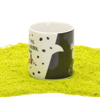 Tasse Porzellan Wortheld Hübsch 450 ml
