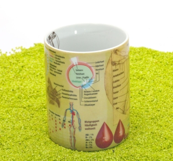 Wissensbecher Porzellan Medizin 490ml