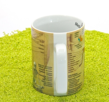 Wissensbecher Porzellan Medizin 490ml