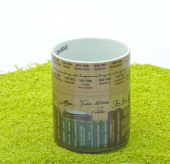 Wissensbecher Porzellan Literatur 490ml