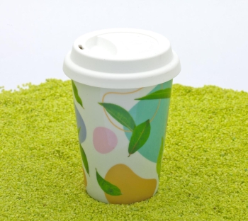 Coffee To Go Becher Porzellan Tea Flow (Tee) 380ml