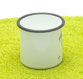 Tasse aus Emaille Lama 300ml