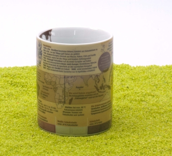 Wissensbecher Porzellan Kakaowissen (Kakao) 490ml
