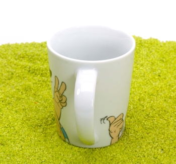 Henkelbecher Porzellan Asterix & Obelix Frühstückstasse 380 ml
