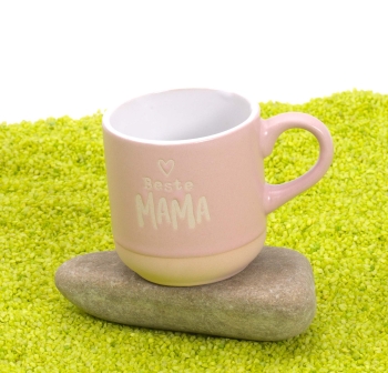 Espressotasse mit Gravur Mama