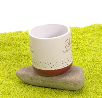Espressotasse mit Gravur Schön