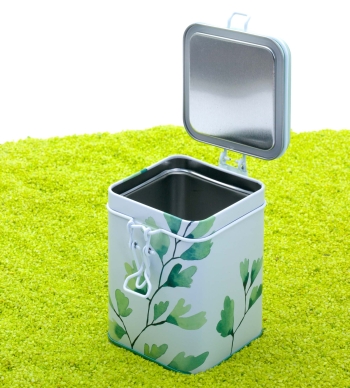 Teedose Case mit Verschluss Trees Gingko 150g
