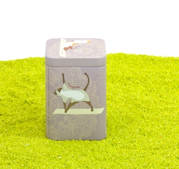 Teedose Yoga Katzen beere 100g