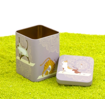 Teedose Yoga Katzen beere 100g
