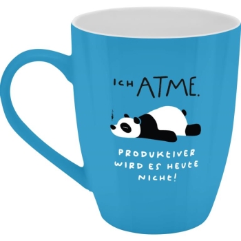 Becher Porzellan Herrlich böser Becher Atme 350ml