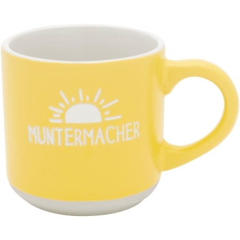 Espressotasse mit Gravur Muntermacher