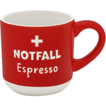 Espressotasse mit Gravur Notfall