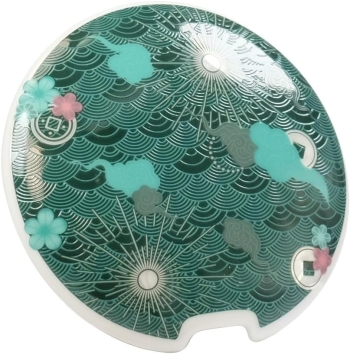 Trinkbecher Teaeve Porzellan mit Deckel & Edelstahlsieb Sweet Little Geisha water 350ml