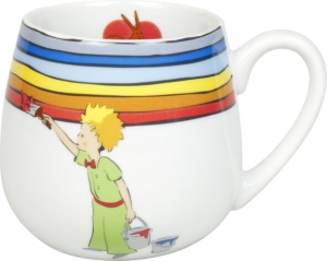 Kuschelbecher Porzellan Der Kleine Prinz - Regenbogen 420ml