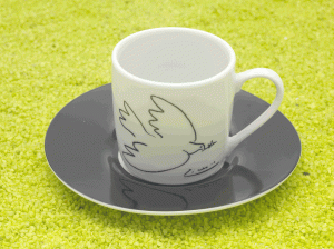 Espressotasse Porzellan Picasso - La Colombe de la Paix 85ml