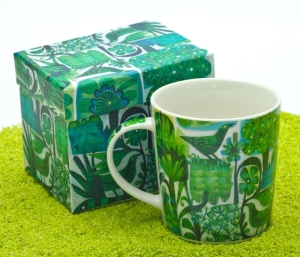 Henkelbecher Porzellan Trend Mug Greenery 350ml