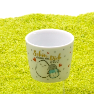 Eierbecher aus Porzellan Schön