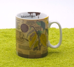 Wissensbecher Porzellan Kakaowissen (Kakao) 490ml